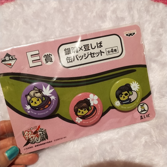Gintama × Mameshiba tin Badges!